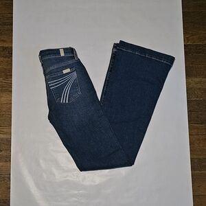 7 for all mankind dojo jeans size 25